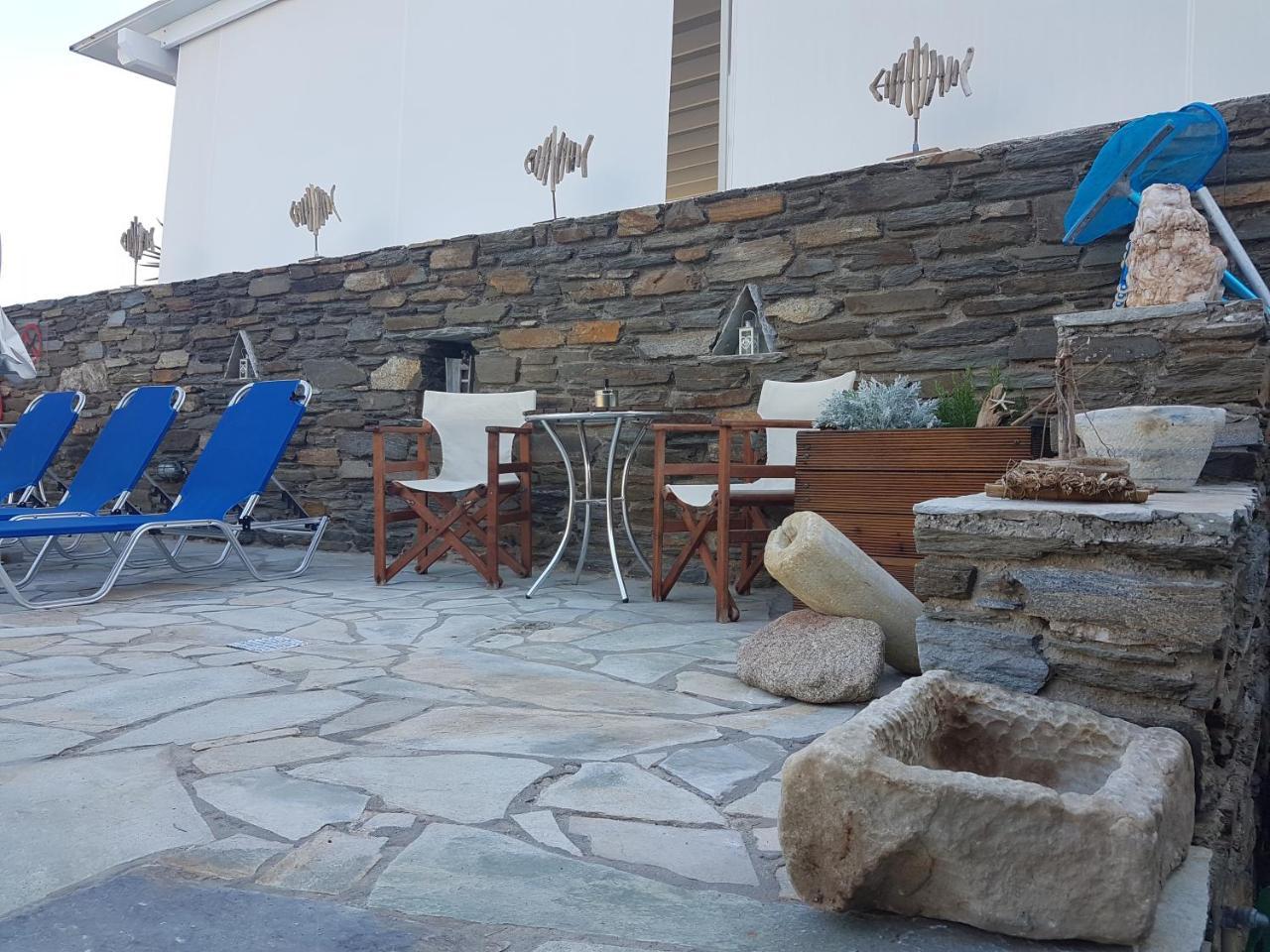 Tinos Apartments Zalonis Айос Іоанніс Екстер'єр фото